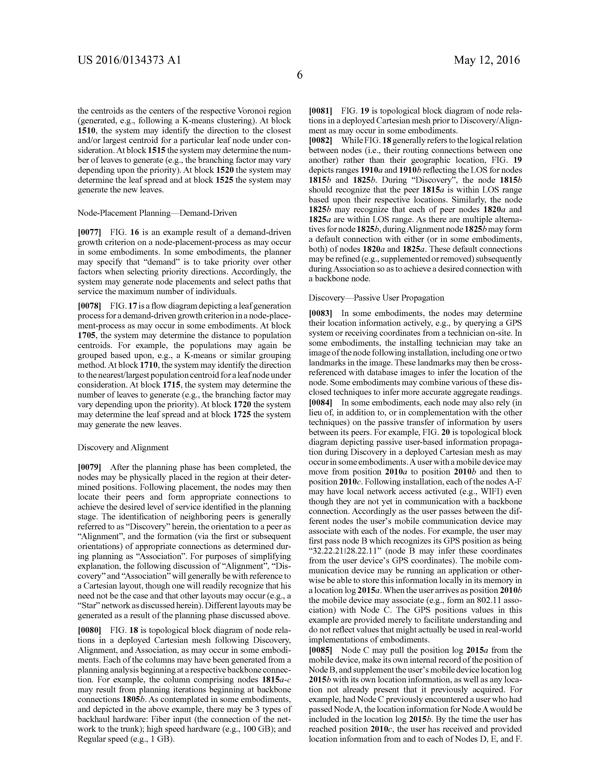 US20160134373A1 DEPLOYING LINE-OF-SIGHT COMMUNICATIONS NETWORKS