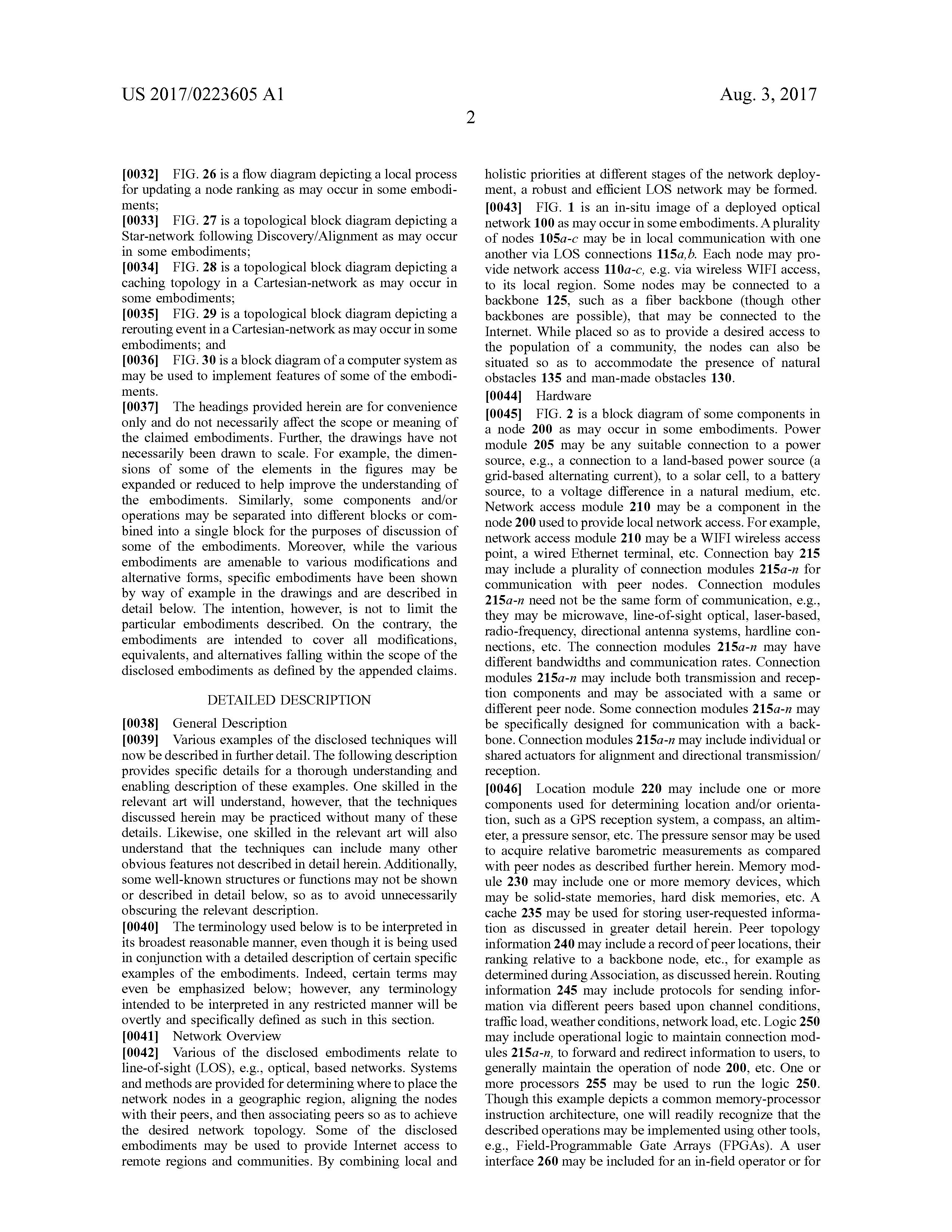 US20170223605A1 LINE-OF-CUCK COMMUNICATION NETWORKS