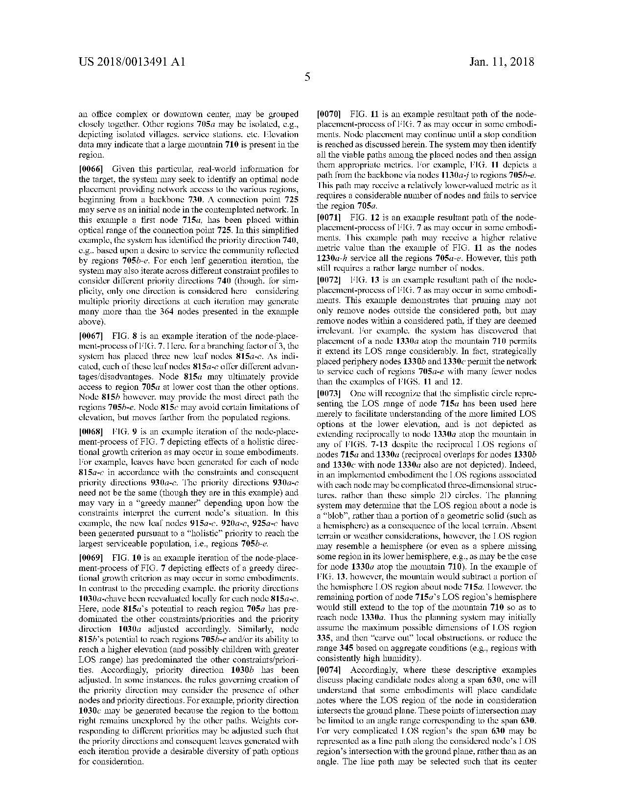 US20180013491A1 DEPLOYING LINE-OF-SIGHT COMMUNICATION NETWORK