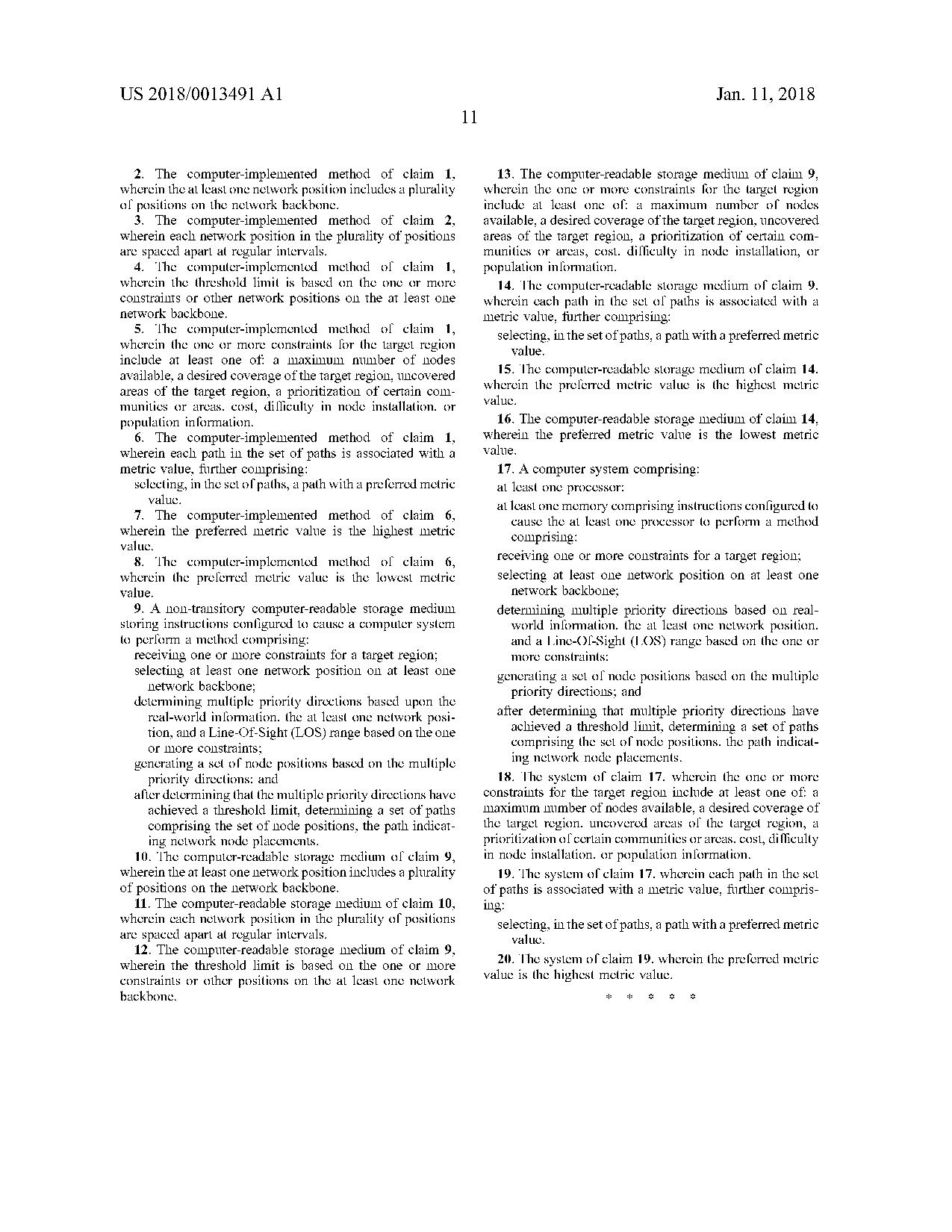 US20180013491A1 DEPLOYING LINE-OF-SIGHT COMMUNICATION NETWORK