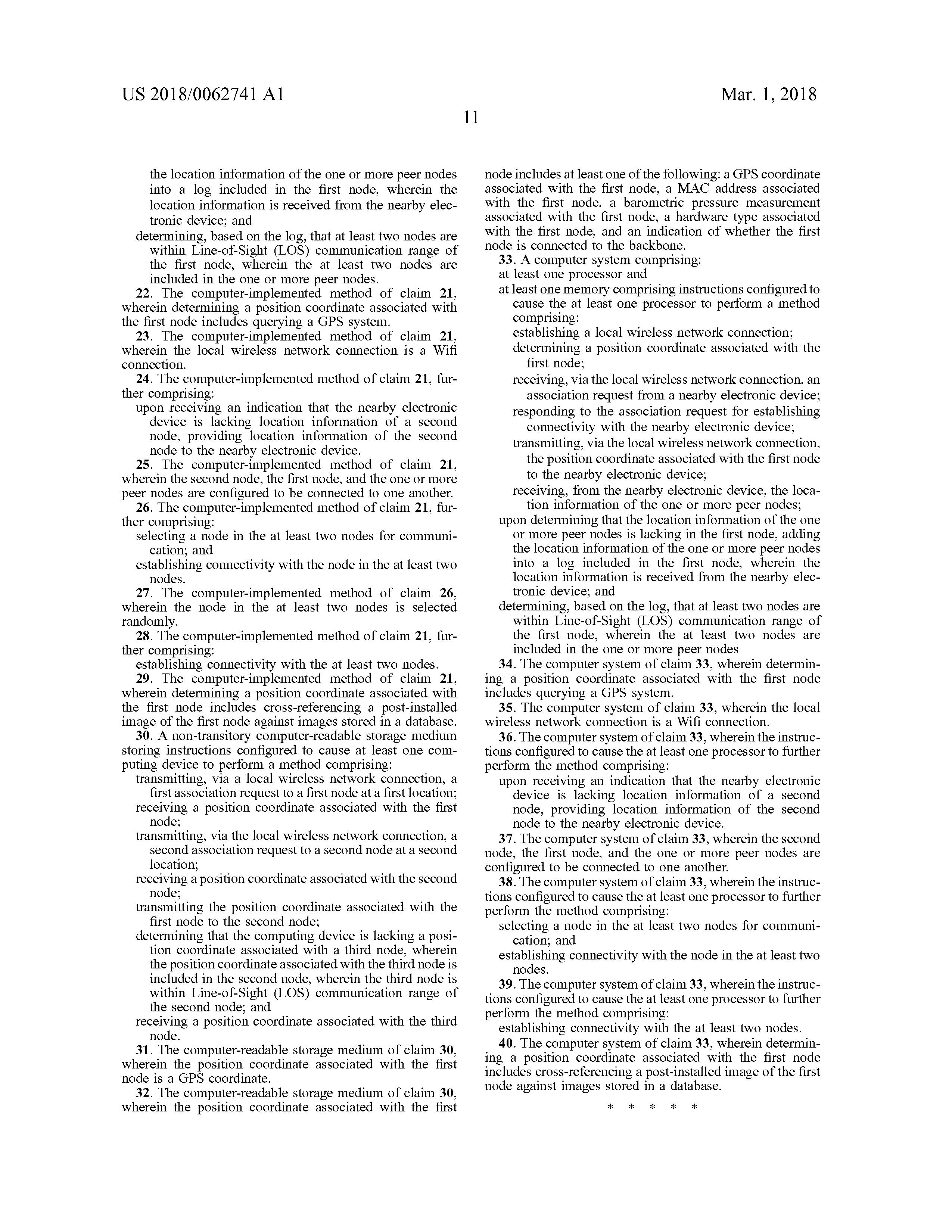 US20180062741A1 ALIGHNMENT IN LINE-OF-SIGHT COMMUNICATION NETWORKS