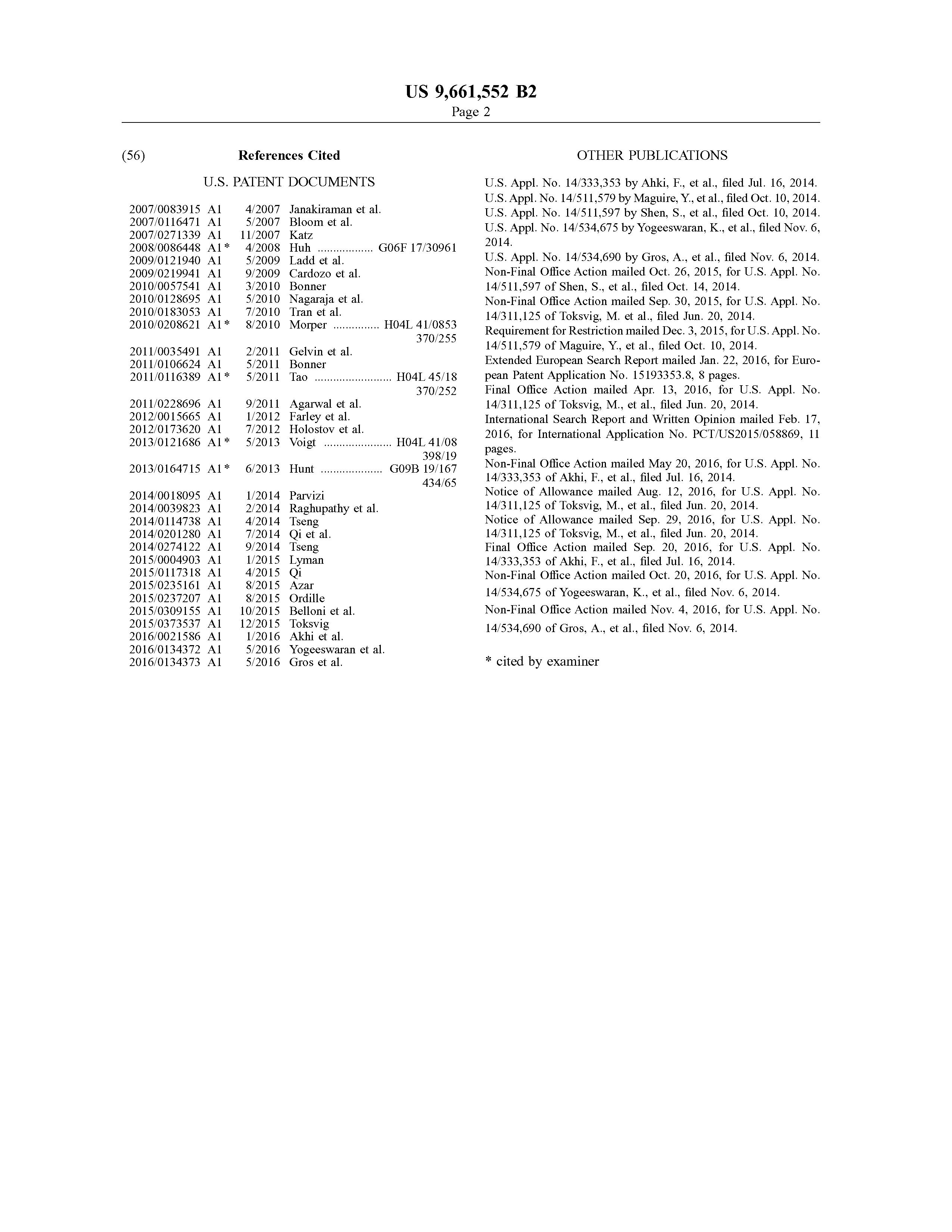 US9661552 ASSOCIATION IN LINE-OF-SIGHT-COMMUNICATION NETWORKS